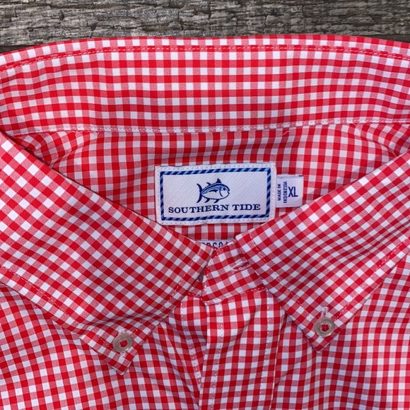 Men’s southern tide button down: Texas tech - XL - Picture 2 of 5